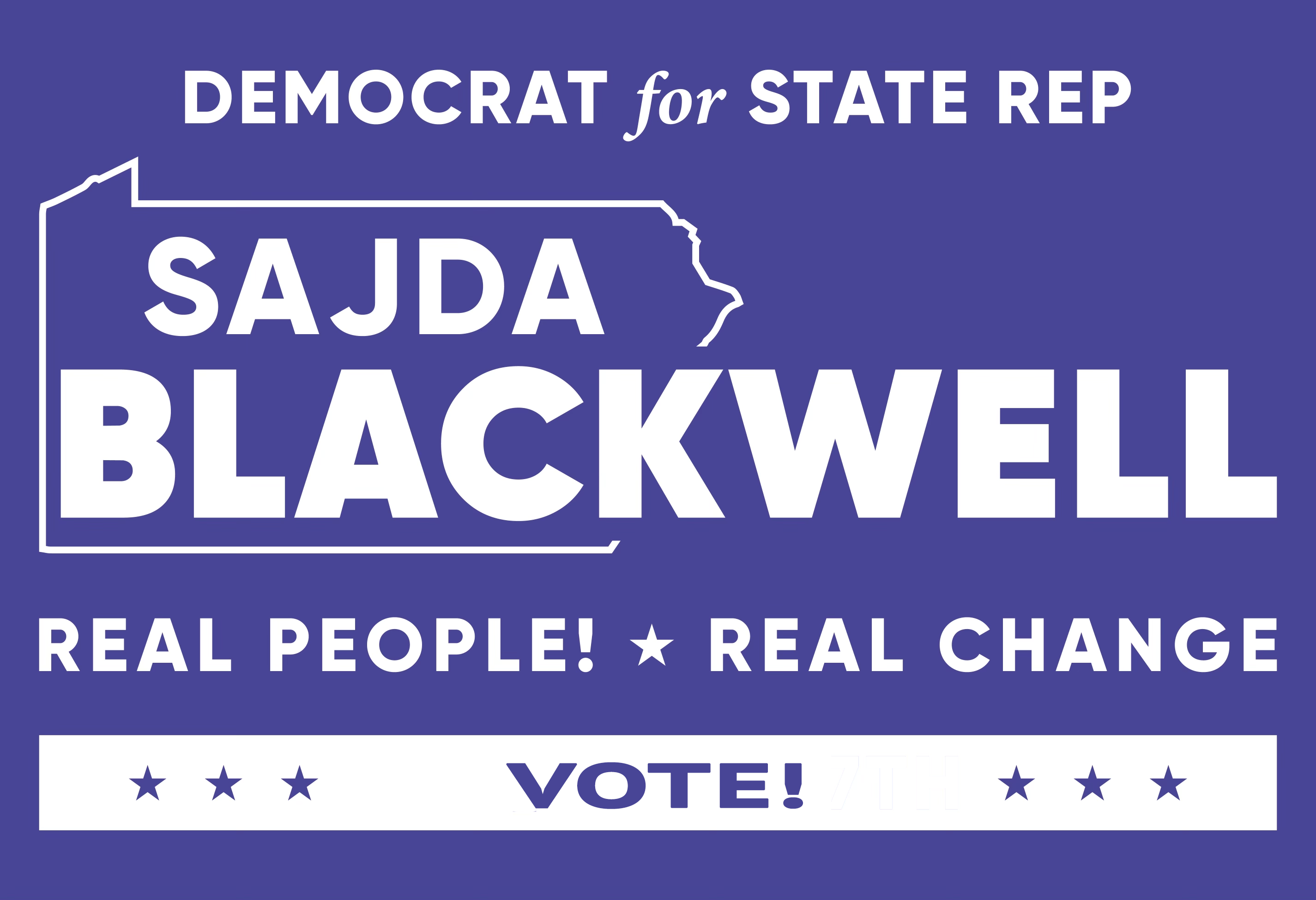 Sajda Blackwell Official Campaign